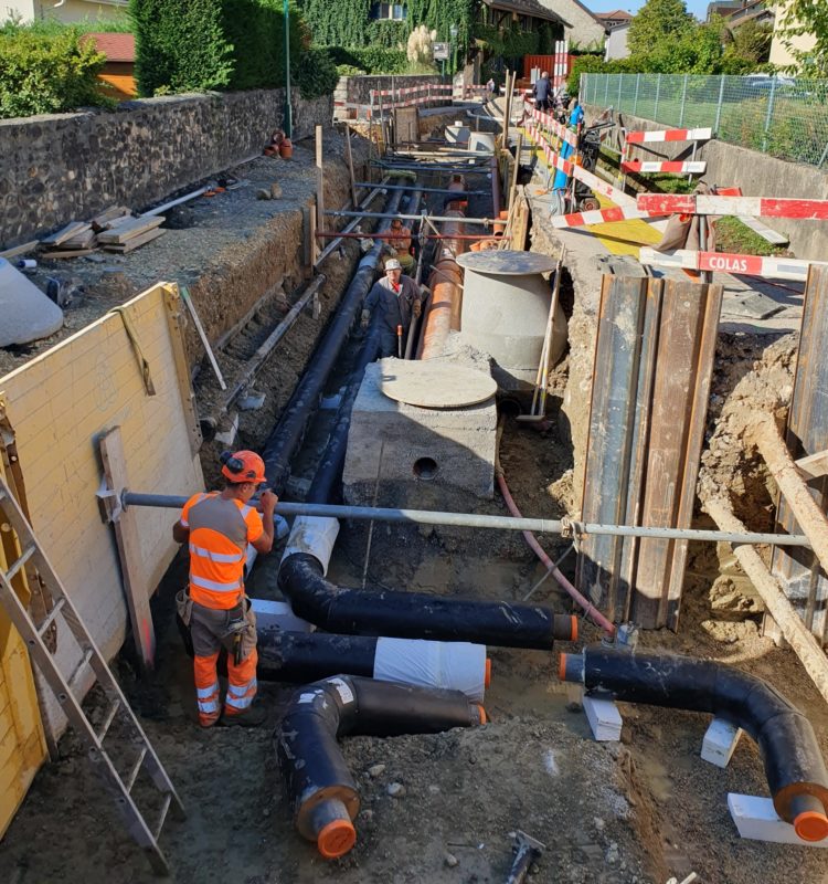 Travaux du Vieux-Bourg