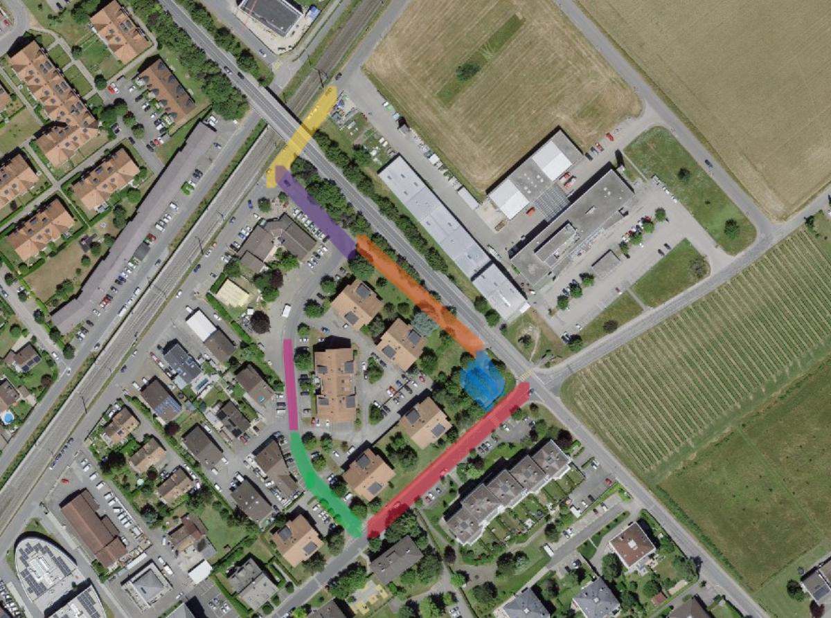 Planning simplifi&eacute; des travaux du Ruttet
